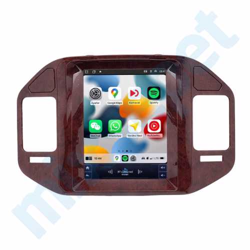 Mitsubishi Pajero 9.7 inç Tesla Carplay Androidauto Android Multimedya Sistemi