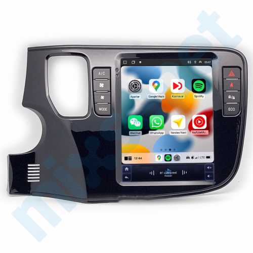 Mitsubishi Outlander 9.7 inç Tesla Carplay Androidauto Android Multimedya Sistemi