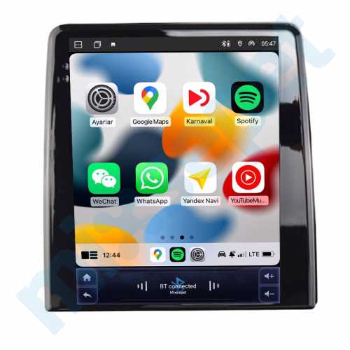 Renault Clio 5 9.7 inç Tesla Carplay Androidauto Android Multimedya Sistemi