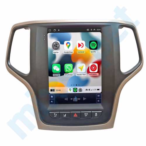 Jeep GrandCherokee 9.7 inç Tesla Carplay Androidauto Android Multimedya Sistemi
