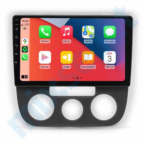 Volkswagen Jetta Manuel Klima 10.1 inç Carplay Androidauto Android Multimedya Sistemi