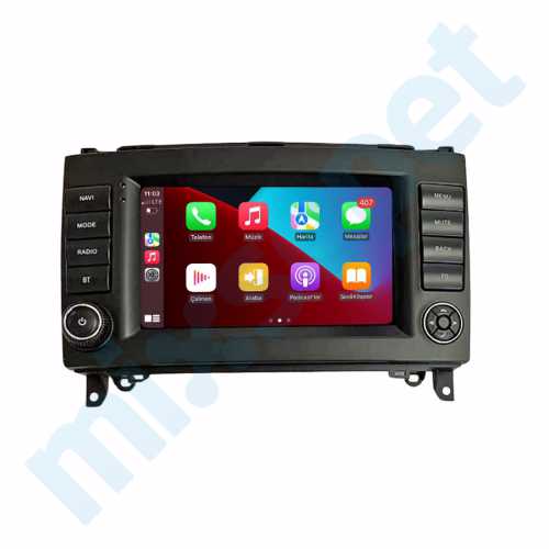 Mercedes B Class Vito Viano Carplay Androidauto Multimedya Sistemi