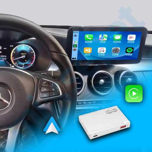 Mercedes-Benz C-serisi (W205) Carplay AndroidAuto ve Mirrorlink İnterface