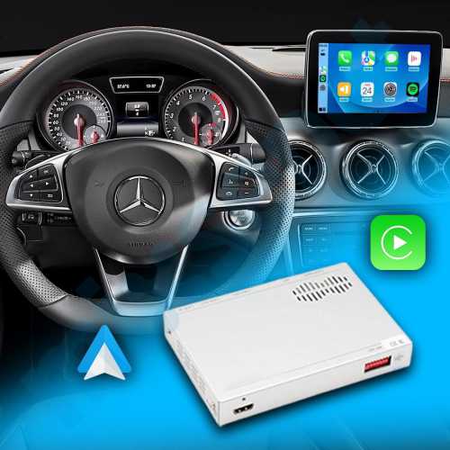 Mercedes CLA Serisi (X117) NTG 5.0 5.1 5.2 5.5 (7/8.4/12.3 inç) Ana Ünite Carplay AndroidAuto ve Mirrorlink İnterface