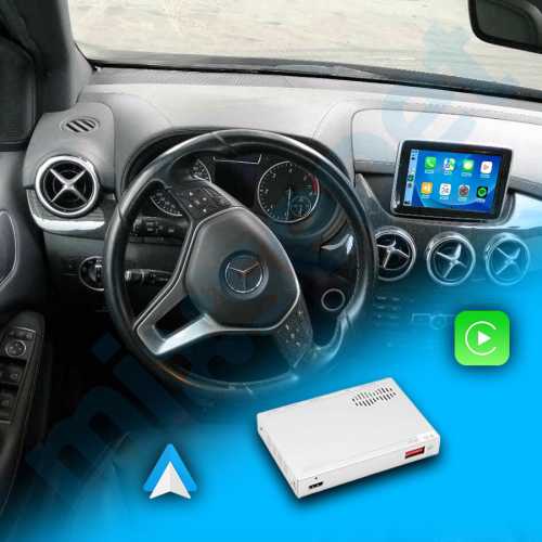Mercedes B serisi(W246) NTG 4.5 4.7 (5.8/7 inç) Ana Ünite Carplay AndroidAuto ve Mirrorlink İnterface