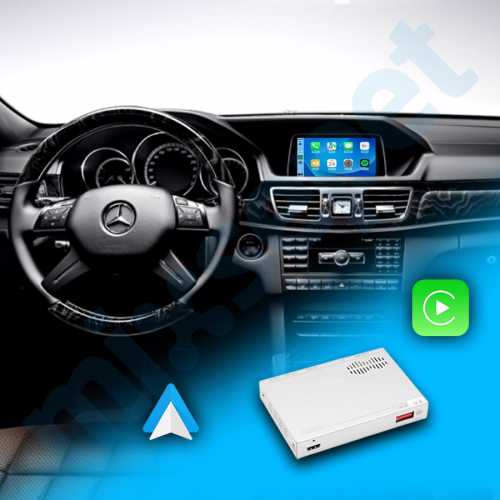 Mercedes E Serisi (W212) NTG 4.5 4.7 (5.8/7 inç) Ana Ünite Carplay AndroidAuto ve Mirrorlink İnterface