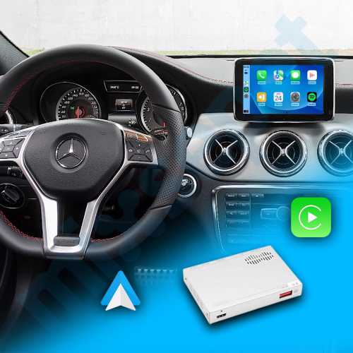 Mercedes GLA Serisi (X156) NTG 4.5 4.7 (5.8/7 inç) Ana Ünite Carplay AndroidAuto ve Mirrorlink İnterface