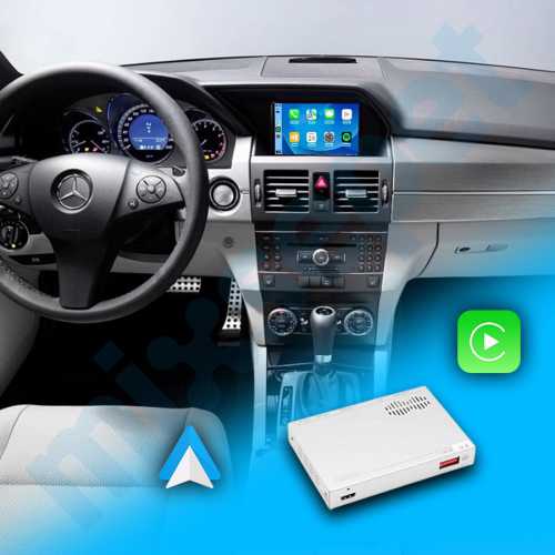 Mercedes GLK (X204) NTG 4.5 4.7 (5.8/7 inç) Ana Ünite Carplay AndroidAuto ve Mirrorlink İnterface