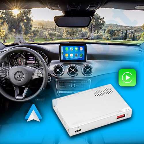 Mercedes GLA Serisi (X156) NTG 5.0 5.1 5.2 5.5 (7/8.4/12.3 inç) Ana Ünite Carplay AndroidAuto ve Mirrorlink İnterface