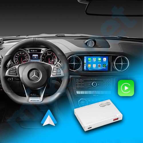 Mercedes SL Serisi (R231) NTG 4.5 4.7 (5.8/7 inç) Ana Ünite Carplay AndroidAuto ve Mirrorlink İnterface