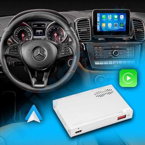 Mercedes GLE Serisi (C292) NTG 5.0 5.1 5.2 5.5 (7/8.4/12.3 inç) Ana Ünite Carplay AndroidAuto ve Mirrorlink İnterface