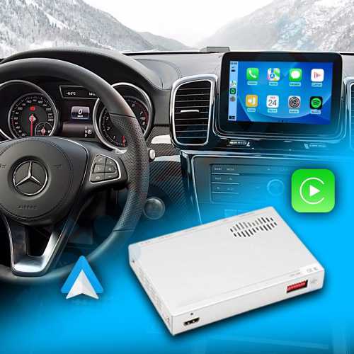 Mercedes GLS (x166) NTG 5.0 5.1 5.2 5.5 (7/8.4/12.3 inç) Ana Ünite Carplay AndroidAuto ve Mirrorlink İnterface