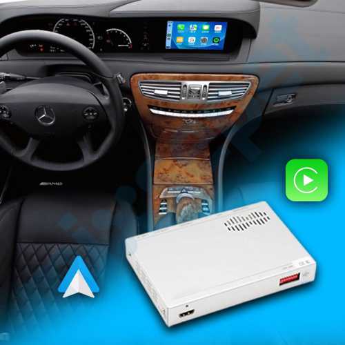 Mercedes CL Serisi (C216) NTG3.0 Ana Ünite Carplay AndroidAuto ve Mirrorlink İnterface