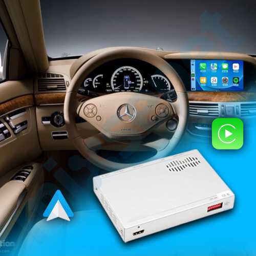 Mercedes S Serisi (W221) NTG 3.5 Ana Ünite Carplay AndroidAuto ve Mirrorlink İnterface