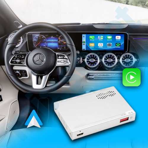 Mercedes B serisi(W247) NTG 6 Ana Ünite Carplay AndroidAuto ve Mirrorlink İnterface