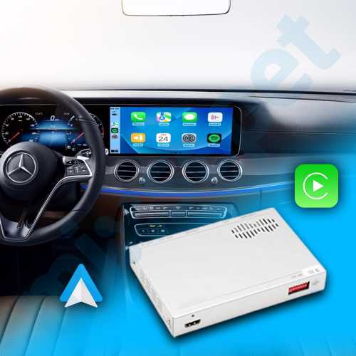 Mercedes E Serisi (W213) NTG 6 Ana Ünite Carplay AndroidAuto ve Mirrorlink İnterface