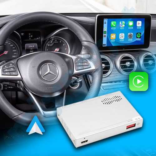 Mercedes GLC Serisi (X253) NTG 6 Ana Ünite Carplay AndroidAuto ve Mirrorlink İnterface
