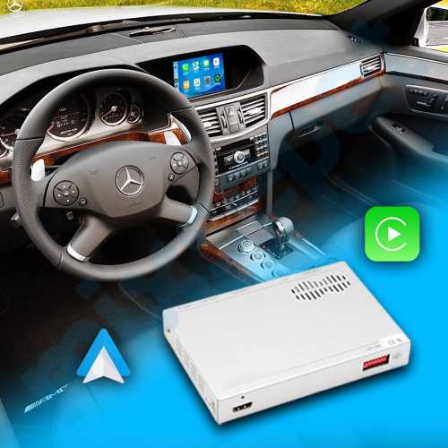 Mercedes E Serisi (W212) NTG4.0 Ana Ünite Carplay AndroidAuto ve Mirrorlink İnterface