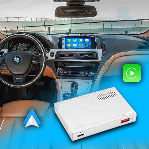 BMW 6 Serisi (F06) NBT ID4 olan Ana Unite Carplay AndroidAuto ve Mirrorlink İnterface