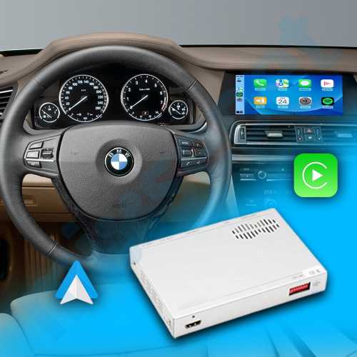 BMW 7 Serisi (F1) NBT ID4 olan Ana Unite Carplay AndroidAuto ve Mirrorlink İnterface