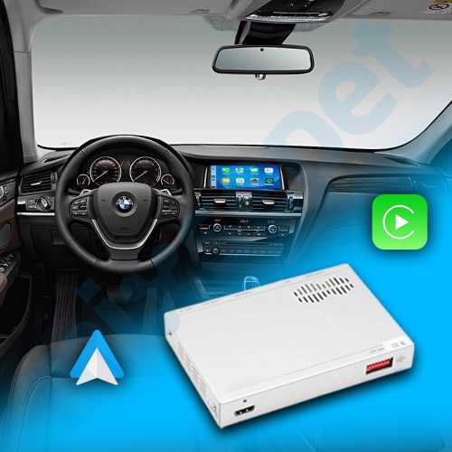 BMW X3 NBT ID4 olan Ana Unite Carplay AndroidAuto ve Mirrorlink İnterface