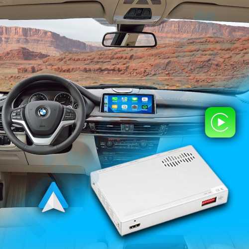 BMW X5 NBT ID4 olan Ana Unite Carplay AndroidAuto ve Mirrorlink İnterface