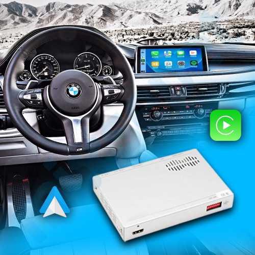 BMW X6 NBT ID4 olan Ana Unite Carplay AndroidAuto ve Mirrorlink İnterface