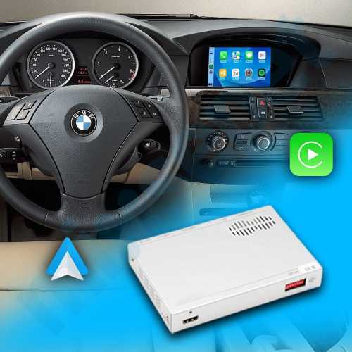 BMW 5-Serisi (E60/E61)-CCC Ana Ünite Carplay AndroidAuto ve Mirrorlink İnterface