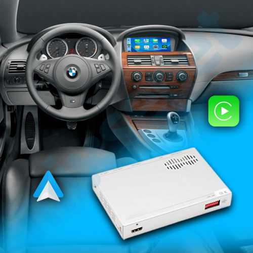 BMW 6 Serisi (E63/E64)-CCC Ana Ünite Carplay AndroidAuto ve Mirrorlink İnterface