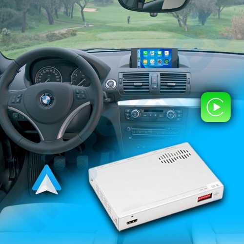 BMW 1 Serisi (E81)-CIC Ana Ünite Carplay AndroidAuto ve Mirrorlink İnterface
