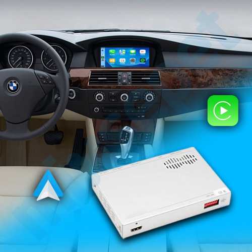 BMW 5 Serisi (E60/E61)-CIC Ana Ünite Carplay AndroidAuto ve Mirrorlink İnterface