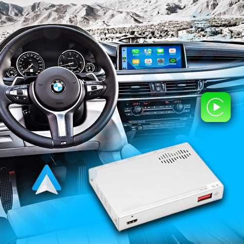 BMW X6 (E71) -CIC Ana Ünite Carplay AndroidAuto ve Mirrorlink İnterface