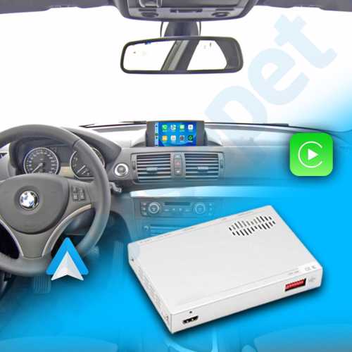 BMW 1 Serisi (E82)-CIC Ana Ünite Carplay AndroidAuto ve Mirrorlink İnterface