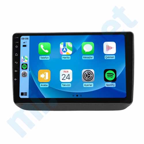 Skoda Fabia 10.1 İnç Carplay Androidauto Multimedya Sistemi