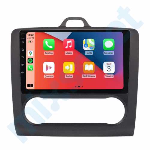 Ford Focus 9 İnç Carplay Androidauto Multimedya Sistemi