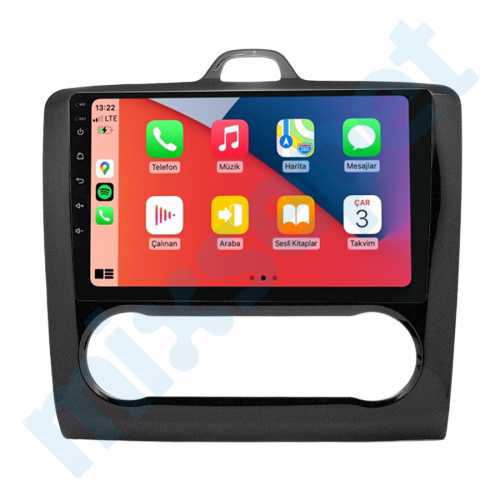 Ford Focus 9 İnç Carplay Androidauto Multimedya Sistemi