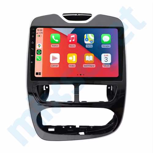 Clio 4 9 İnç Carplay Androidauto Multimedya Sistemi
