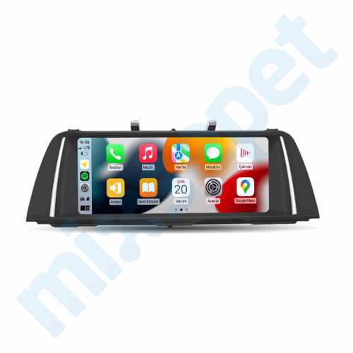 BMW F10 CİC 10.25 inç 4/64 Carplay Androidauto Android Multimedya Sistemi 