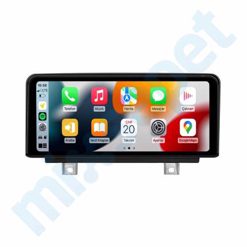 BMW E90 İ-drive 10.25 inç 4/64 Carplay Androidauto Android Multimedya Sistemi 
