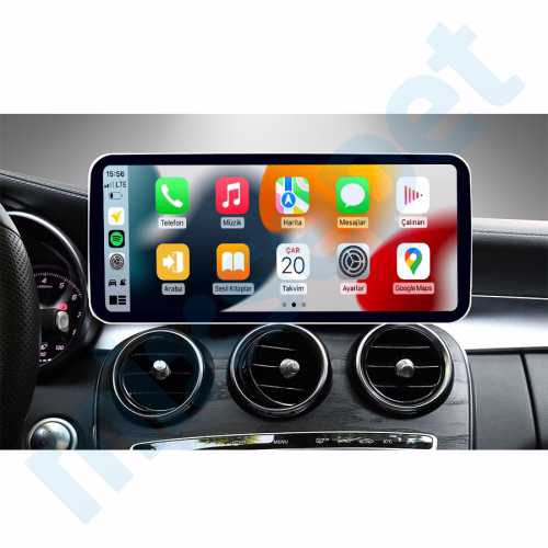 Mercedes - Benz C-serisi (W205) 12.3 inç 4/64 Carplay Androidauto Android Multimedya Sistemi 