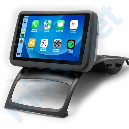 Renault Clio 2 9 inç Carplay Androidauto Android Multimedya Sistemi