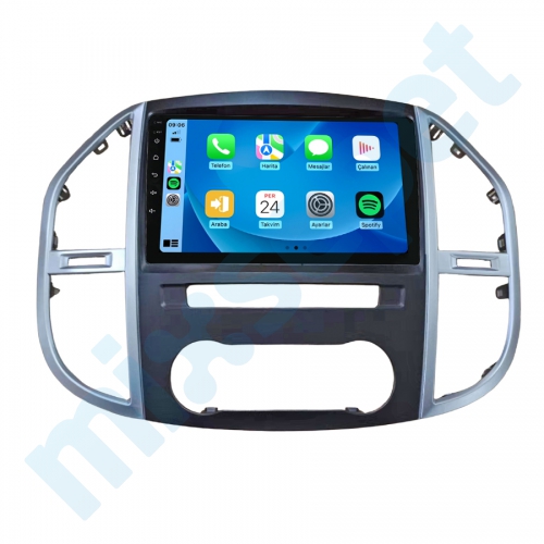 Mercedes Vito 10.1 inç Carplay Androidauto Android Multimedya Sistemi
