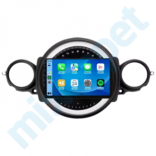 Mini Cooper R56 9 inç Carplay Androidauto Android Multimedya Sistemi