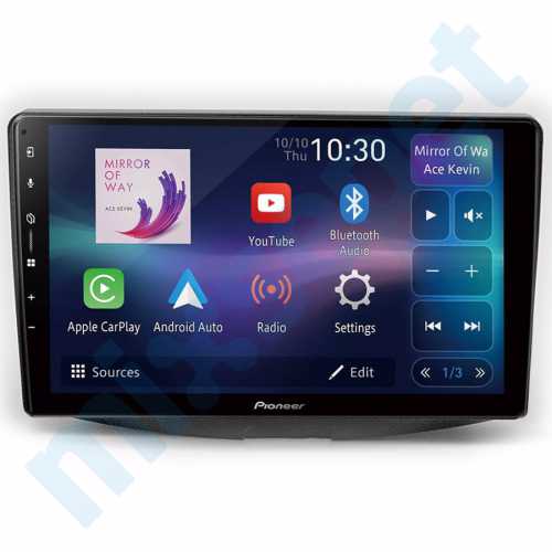 Pioneer PF97BT Mitsubishi Grandis 9 inç Carplay Androidauto Multimedya Sistemi