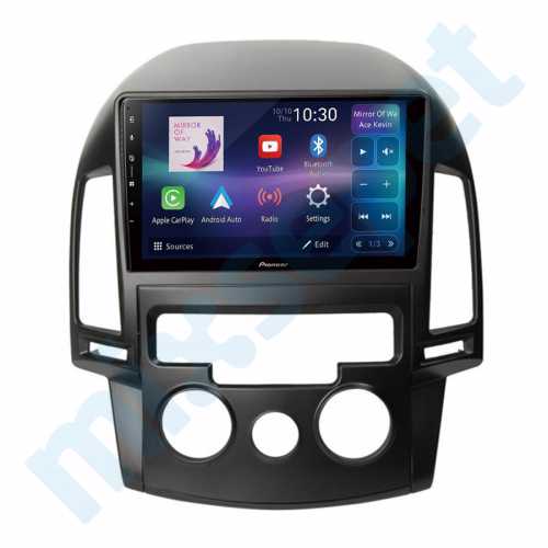 Pioneer PF97BT Hyundai i30 Manuel Klima 9 inç Carplay Androidauto Multimedya Sistemi