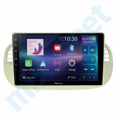 Pioneer PF97BT Fiat 500 9 inç Carplay Androidauto Multimedya Sistemi