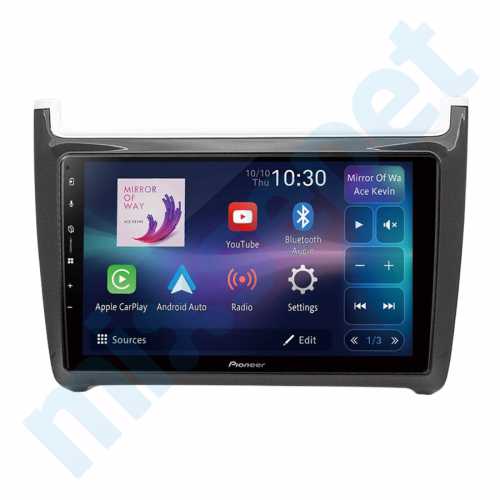 Pioneer PF97BT Volkswagen Polo 9 inç Carplay Androidauto Multimedya Sistemi