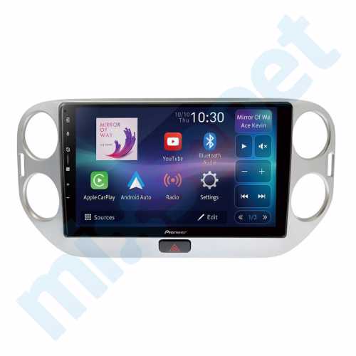 Pioneer PF97BT VolksWagen Tiguan 9 inç Carplay Androidauto Multimedya Sistemi