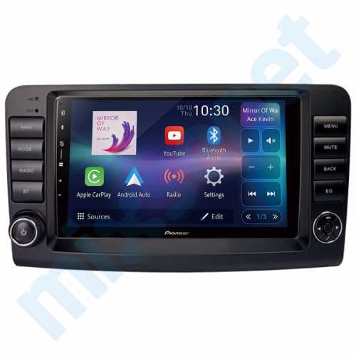 Pioneer PF97BT Mercedes Benz M Class (W164) 9 inç Carplay Androidauto Multimedya Sistemi