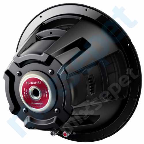 Pioneer TS-W300d4 Watt 30 cm Oto Subwoofer Kabinli Bass